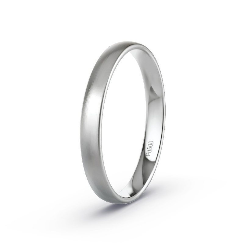 Obrączka ślubna Pallad - Model N°2102 Obrączka ślubna Pallad - Model N°2102
