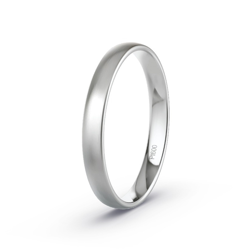 Obrączka ślubna Platyna - Model N°2102 Obrączka ślubna Platyna - Model N°2102