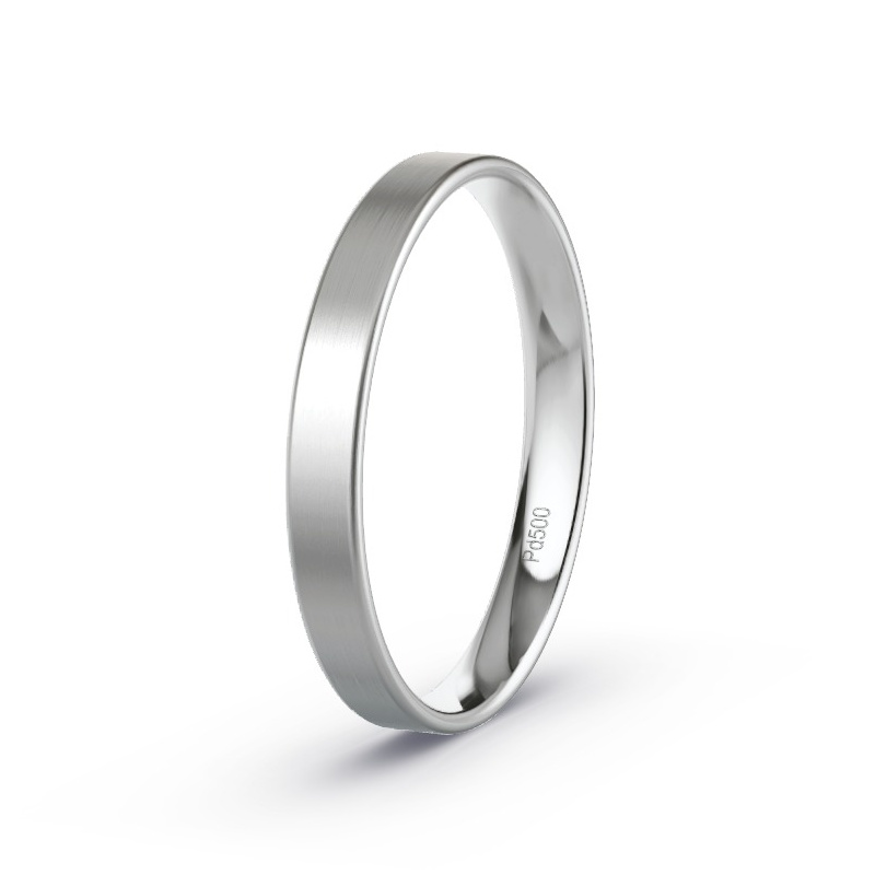 Obrączka ślubna Pallad - Model N°2112 Obrączka ślubna Pallad - Model N°2112