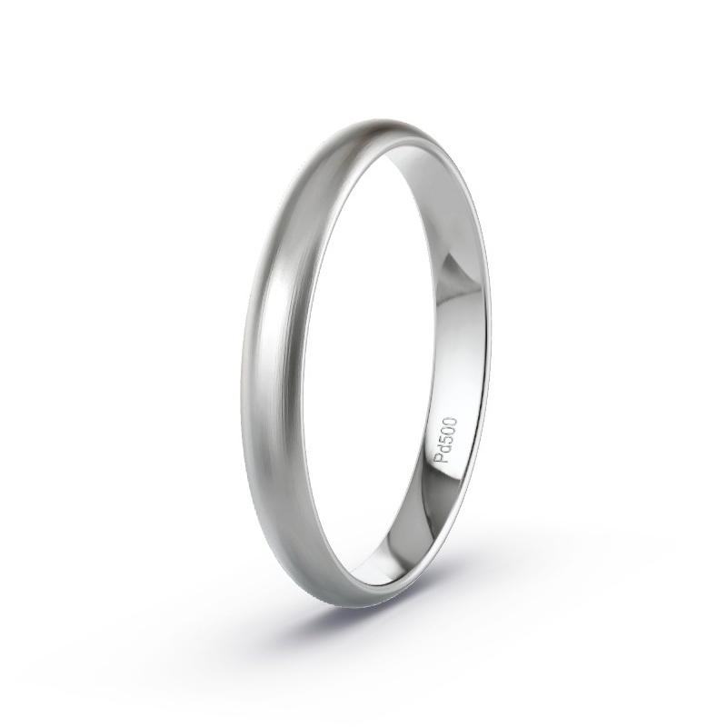 Obrączka ślubna Pallad - Model N°2122 Obrączka ślubna Pallad - Model N°2122