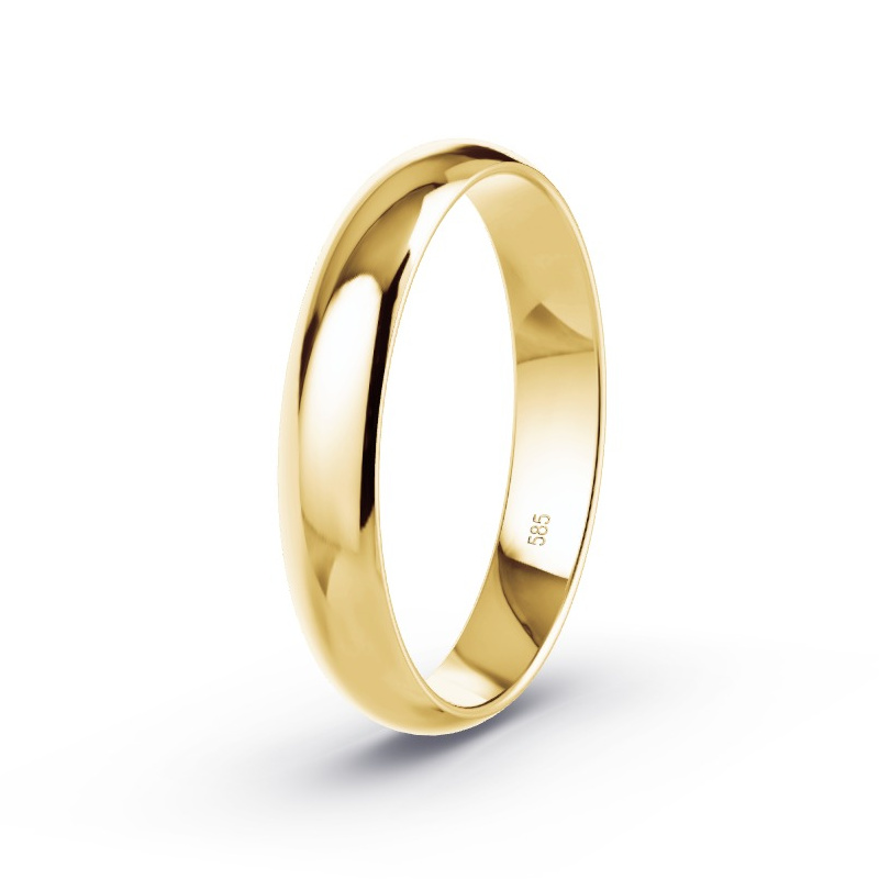 Obrączka ślubna Żółte złoto - Model N°2123