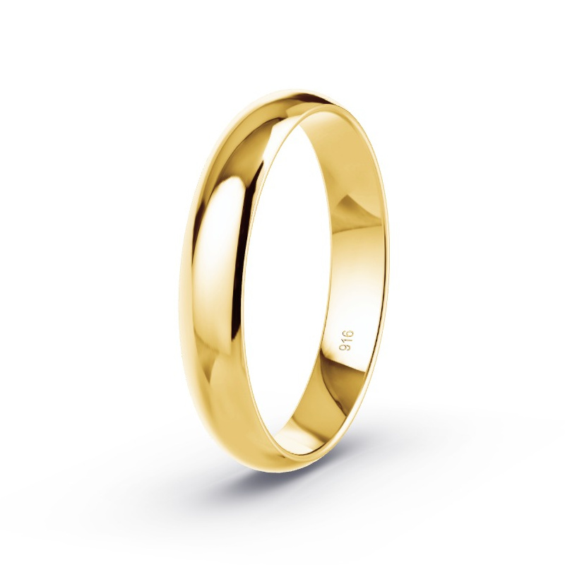 Obrączka ślubna Żółte złoto - Model N°2123