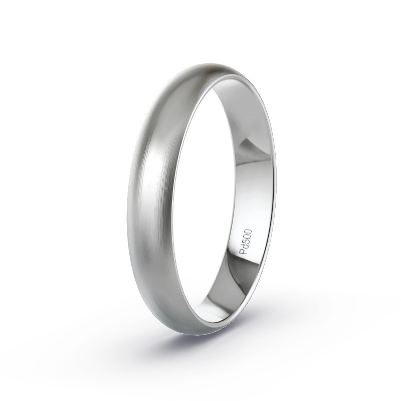 Obrączka ślubna Pallad - Model N°2124