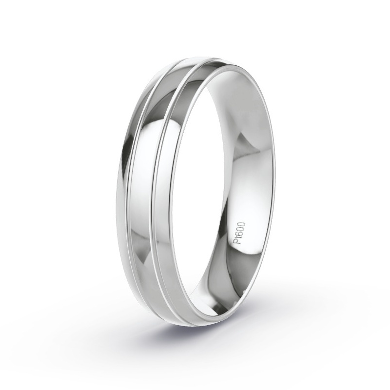 Obrączka ślubna Platyna - Model N°2159 Obrączka ślubna Platyna - Model N°2159