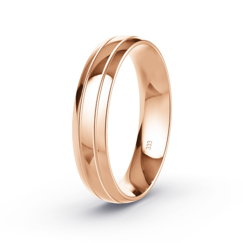Obrączka ślubna Czerwone złoto - Model N°2159 Obrączka ślubna Czerwone złoto - Model N°2159