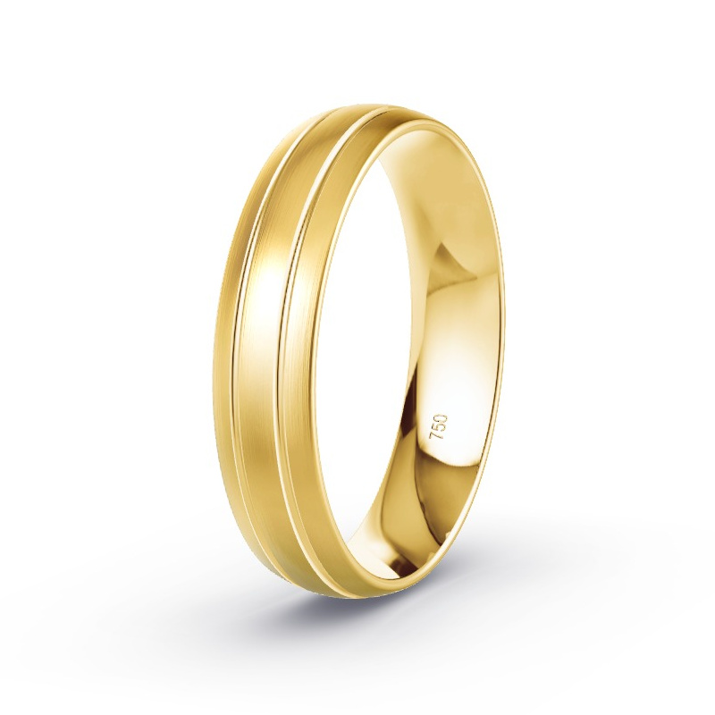 Obrączka ślubna Żółte złoto - Model N°2160 Obrączka ślubna Żółte złoto - Model N°2160