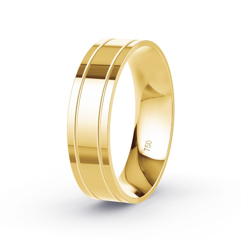 Obrączka ślubna Żółte złoto - Model N°2161 Obrączka ślubna Żółte złoto - Model N°2161