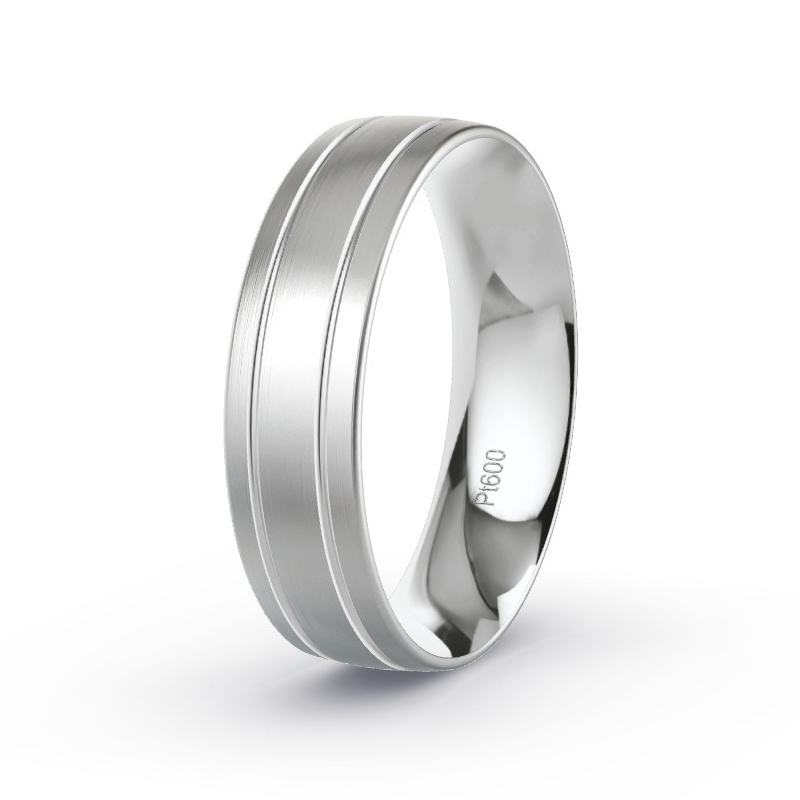Obrączka ślubna Platyna - Model N°2164 Obrączka ślubna Platyna - Model N°2164